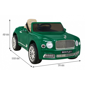 Bentley Mulsanne na akumulator Zielony + Pilot + EVA + Wolny Start + MP3 USB + LED