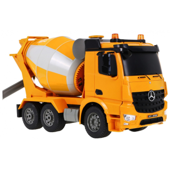 Betoniarka Mercedes-Benz Arocs dla dzieci 6+ Zdalnie sterowany model 1:20 Dźwięki Światła