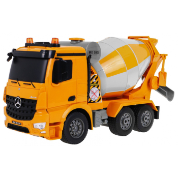 Betoniarka Mercedes-Benz Arocs dla dzieci 6+ Zdalnie sterowany model 1:20 Dźwięki Światła