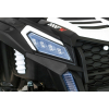 Buggy ATV Strong Racing dla 2 dzieci Biały + Silnik bezszczotkowy + Pompowane koła + Audio LED