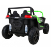 Buggy ATV Strong Racing dla 2 dzieci Zielony + Silnik bezszczotkowy + Pompowane koła + Audio LED