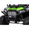 Buggy UTV Terenówka dla dzieci Zielony + Pilot + Bagażnik + Wolny Start + EVA + MP3 LED