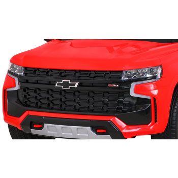 Chevrolet Tahoe Elektryczne Autko dla dzieci Czerwony + Pilot + EVA + Radio MP3 + LED