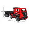 Ciężarówka Super Truck z Naczepą dla dzieci + Pilot + Wolny Start + Koła EVA + Audio Światła