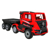 Ciężarówka Super Truck z Naczepą dla dzieci + Pilot + Wolny Start + Koła EVA + Audio Światła