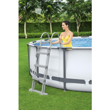 Drabinka do basenu ogrodowego BESTWAY 107cm