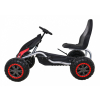Duży Gokart Strong na pedały dla dzieci Czarny + Obciążenie 100 kg + Koła EVA + Hamulec ręczny + Sportowy fotel