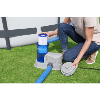 Filtrująca Pompa basenowa FlowClear BESTWAY 5678l/h + Wymienny filtr III