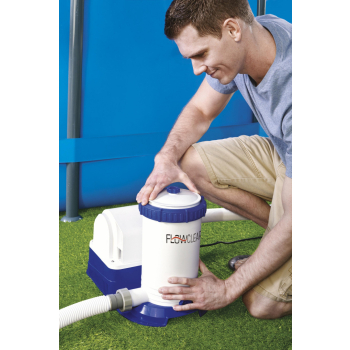Filtrująca Pompa basenowa FlowClear BESTWAY 9463l/h + Wymienny filtr IV