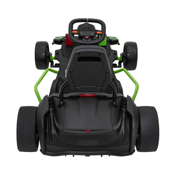Gokart Fast 3 Drift na akumulator dla dzieci Czarny + Funkcja driftu + Silniki 2x150W + Radio LED + Pasy