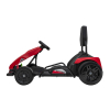 Gokart Fast 3 Drift na akumulator dla dzieci Czerwony + Funkcja driftu + Silniki 2x150W + Radio LED + Pasy