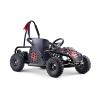 Gokart Fast Dragon na akumulator Czarny 30km/h + Silnik 1000W + Koła pompowane + Regulacja siedzenia + Pasy