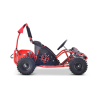 Gokart Fast Dragon na akumulator Czerwony 30km/h + Silnik 1000W + Koła pompowane + Regulacja siedzenia + Pasy