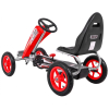 Gokart Full Ahead AIR na pedały dla dzieci 3+ Czerwony + Regulacja siedziska + Pompowane koła + Hamulec ręczny
