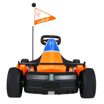 Gokart McLaren Drift na akumulator dla dzieci + Funkcja driftu + Sportowe siedzenie + Światła LED + Wolny Start + EVA