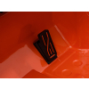 Jeep Wrangler Rubicon na akumulator dla dzieci Pomarańczowy + Pilot + Radio MP3 LED + Koła EVA