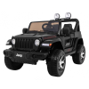Jeep Wrangler Rubicon terenowy na akumulator dla dzieci Czarny + Pilot  + 4x4