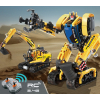 Klocki R/C 2w1 Robot Koparka EE