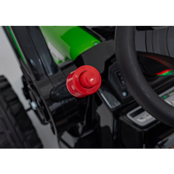 Koparka Traktor na akumulator dla dzieci Zielony + Ruchome Ramię Łyżka + Pilot + Wolny Start + Radio FM + LED