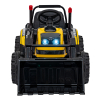 Koparka Traktor na akumulator dla dzieci Żółty + Ruchome Ramię Łyżka + Pilot + Wolny Start + Radio FM + LED