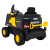 Koparka Volvo na akumulator Żółta + Ruchoma łyżka + 2 baseniki + 150 piłek + Pilot + Radio MP3 + LED