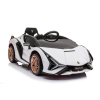 Lamborghini SIAN na akumulator dla dzieci Biały + Pilot + EVA + Wolny Start + Audio LED