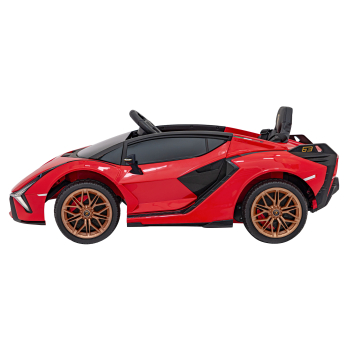Lamborghini SIAN na akumulator dla dzieci Czerwony + Pilot + EVA + Wolny Start + Audio LED