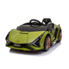 Lamborghini SIAN na akumulator dla dzieci Zielony + Pilot + EVA + Wolny Start + Audio LED