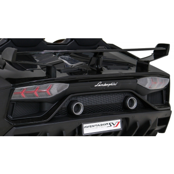 Lamborghini SVJ DRIFT dla 2 dzieci Czarny + Funkcja driftu + Pilot + MP3 LED + Wolny Start
