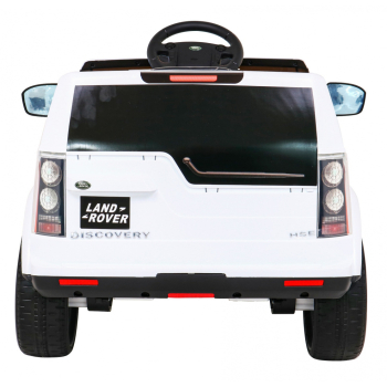 Land Rover Discovery Autko elektryczne dla dzieci Biały SUV + Pilot