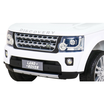Land Rover Discovery Autko elektryczne dla dzieci Biały SUV + Pilot