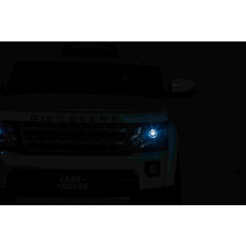 Land Rover Discovery Autko elektryczne dla dzieci Biały SUV + Pilot