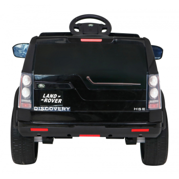 Land Rover Discovery Autko elektryczne dla dzieci Czarny SUV + Pilot
