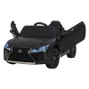 Lexus LC500 na akumulator dla dzieci Czarny + Pilot + Wolny Start + EVA + Audio LED