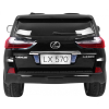 Lexus LX570 Lakierowane Autko dla 2 dzieci Czarny + Pilot + Koła EVA + Radio MP3 LED