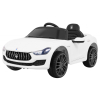 Maserati Ghibli na akumulator dla dzieci Biały + Pilot