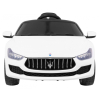 Maserati Ghibli na akumulator dla dzieci Biały + Pilot