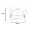 McLaren Artura na akumulator dla dzieci Czarny + Napęd 4x4 + Pilot + Wolny Start + EVA + Audio LED