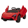 McLaren Artura na akumulator dla dzieci Czerwony + Napęd 4x4 + Pilot + Wolny Start + EVA + Audio LED