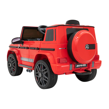Mercedes AMG G63 dla dzieci Czerwony + Pilot