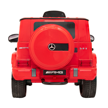Mercedes AMG G63 dla dzieci Czerwony + Pilot