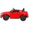 Mercedes Benz C63 AMG dla dzieci Czerwony + Pilot + 5-pkt pasy + EVA + Bagażnik + MP3 LED