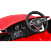 Mercedes Benz C63 AMG dla dzieci Czerwony + Pilot + 5-pkt pasy + EVA + Bagażnik + MP3 LED