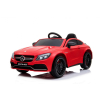 Mercedes Benz C63 AMG dla dzieci Czerwony + Pilot + 5-pkt pasy + EVA + Bagażnik + MP3 LED
