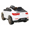 Mercedes Benz GLC63S dla dzieci, Biały SUV + Pilot + Napęd 4x4