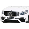 Mercedes Benz GLC63S dla dzieci, Biały SUV + Pilot + Napęd 4x4