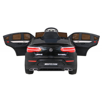 Mercedes Benz GLC63S dla dzieci Czarny Suv + Pilot + Napęd 4x4