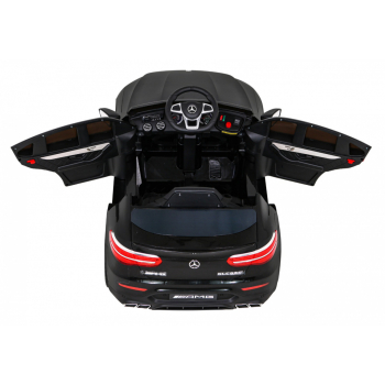 Mercedes Benz GLC63S dla dzieci Czarny Suv + Pilot + Napęd 4x4