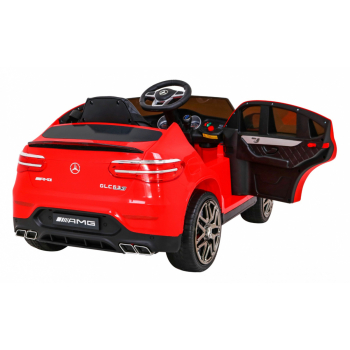 Mercedes Benz GLC63S dla dzieci Czerwony SUV + Pilot