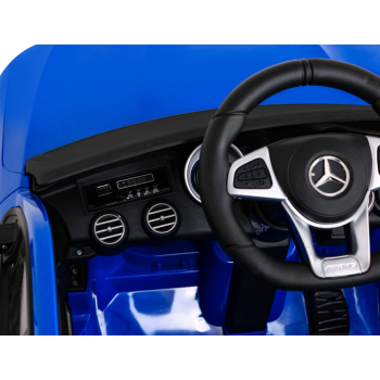 Mercedes Benz GLC63S dla dzieci Niebieski SUV z pilotem